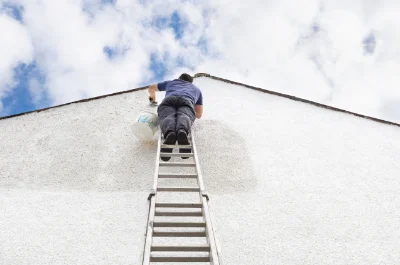 Peinture extérieure à Ouanne — façades et ravalement